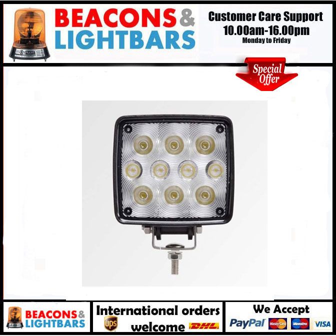 Britax L71.00.DV 12/24v LED Work Lamp -PN: L71.00.LDV